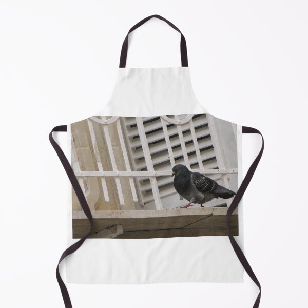 Item preview, Urban Pigeon Perched On Balcony Railing By Shuttered Window On City Building designed and sold by Nmallia.