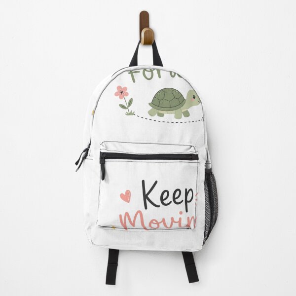 Item preview, Keep Moving Forward Cute Turtle Motivational Quote | Positive Mindset Aesthetic Design designed and sold by Sanika arts .