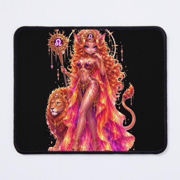 Item preview, Emily the Cosmic Cat - Leo Zodiac Sign designed and sold by ChaEmm_Studio.