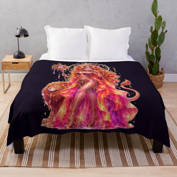 Item preview, Emily the Cosmic Cat - Leo Zodiac Sign designed and sold by ChaEmm_Studio.