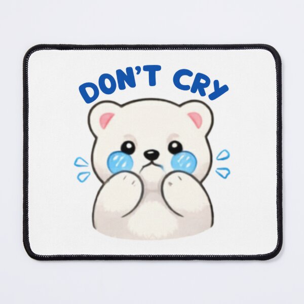 Item preview, Don't Cry Cute Polar Bear Crying Art designed and sold by Hanavart.
