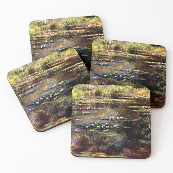 Item preview, Water Lilies: Impression of Reflections & Blossoming Surfaces (7) designed and sold by artdesignsnow.