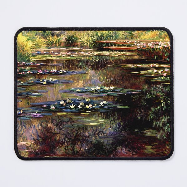 Item preview, Water Lilies: Impression of Reflections & Blossoming Surfaces (7) designed and sold by artdesignsnow.