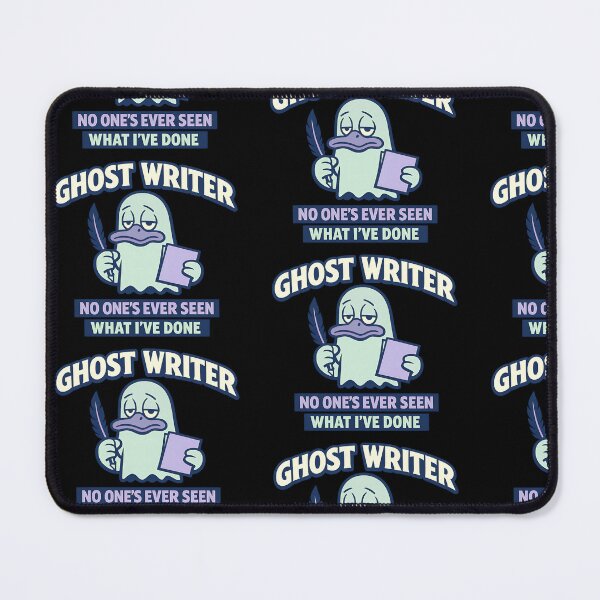 Item preview, Ghost Writer No One's Ever Seen What I've Done Funny Writer Design designed and sold by TeeTimeTreasure.