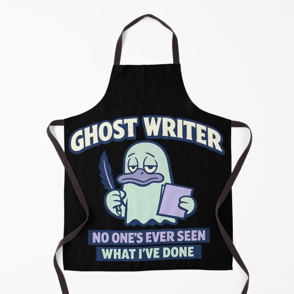 Item preview, Ghost Writer No One's Ever Seen What I've Done Funny Writer Design designed and sold by TeeTimeTreasure.