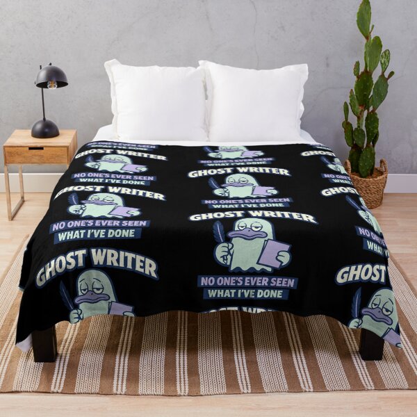 Item preview, Ghost Writer No One's Ever Seen What I've Done Funny Writer Design designed and sold by TeeTimeTreasure.