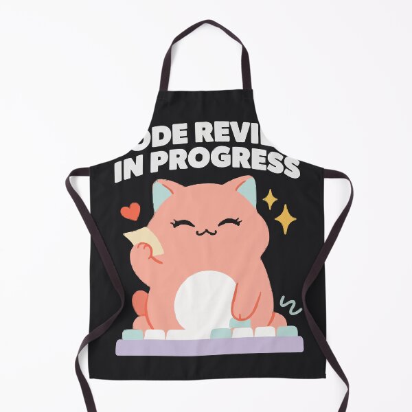 Item preview, Code Review In Progress Kawaii Cat designed and sold by Bianca Oltean.