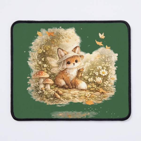 Item preview, Forest Fox Cottagecore Woodland designed and sold by MagicMakerPh⭐⭐⭐⭐⭐.