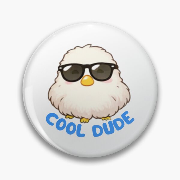 Item preview, Cool Dude Cute Fluffy Chick Sunglasses Art designed and sold by Hanavart.