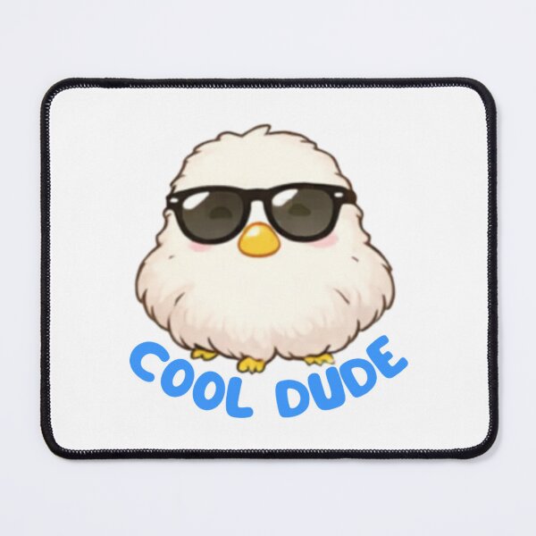 Item preview, Cool Dude Cute Fluffy Chick Sunglasses Art designed and sold by Hanavart.