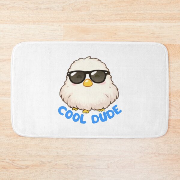 Item preview, Cool Dude Cute Fluffy Chick Sunglasses Art designed and sold by Hanavart.
