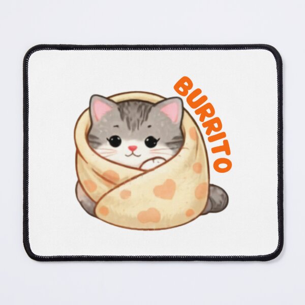 Item preview, Cat Burrito Cute Kitten Purrito Food Art designed and sold by Hanavart.