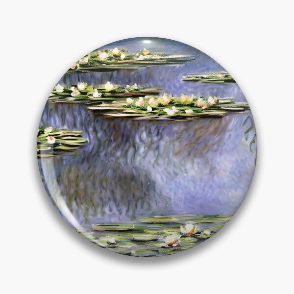 Item preview, Water Lilies: Impression of Reflections & Blossoming Surfaces (8) designed and sold by artdesignsnow.