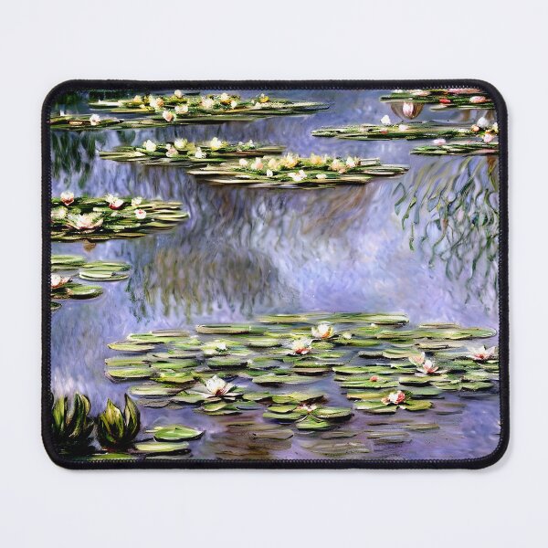 Item preview, Water Lilies: Impression of Reflections & Blossoming Surfaces (8) designed and sold by artdesignsnow.
