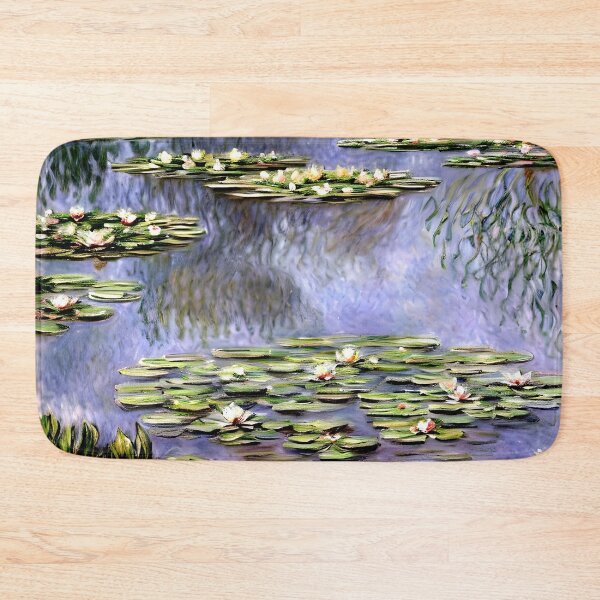 Item preview, Water Lilies: Impression of Reflections & Blossoming Surfaces (8) designed and sold by artdesignsnow.