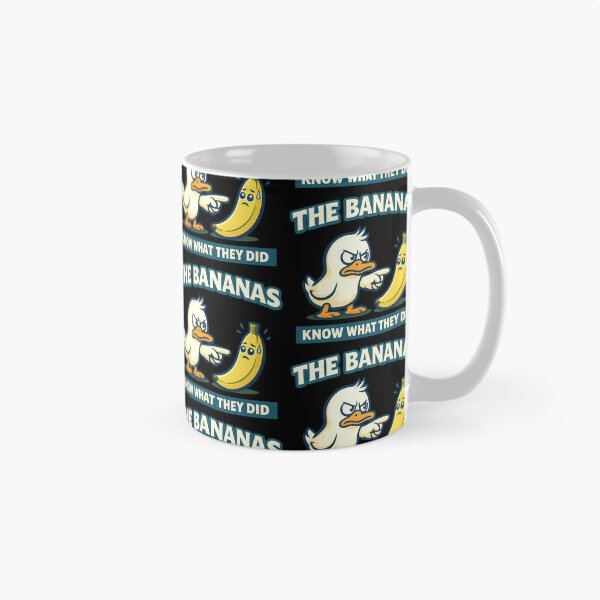 Item preview, The Bananas Know What They Did Funny Banana Meme Duck Design designed and sold by TeeTimeTreasure.
