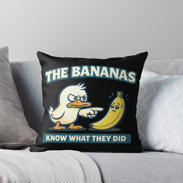 Item preview, The Bananas Know What They Did Funny Banana Meme Duck Design designed and sold by TeeTimeTreasure.
