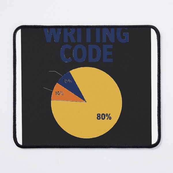 Item preview, Writing Code 80 Percent Arguing With AI designed and sold by Bianca Oltean.