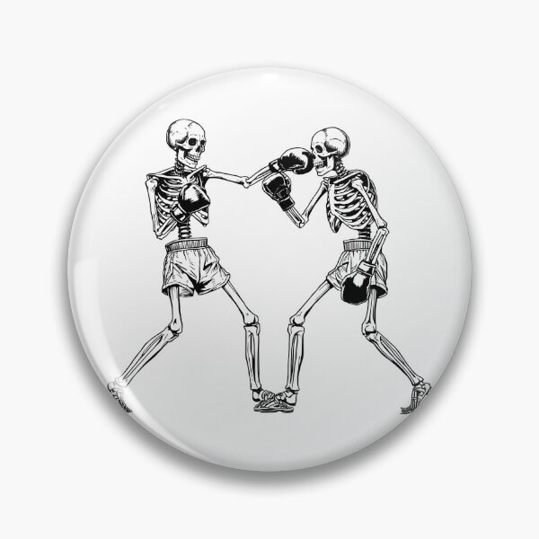 Item preview, Skeleton Boxing Match Vintage Gothic Boxing Graphic designed and sold by Kavya Art.