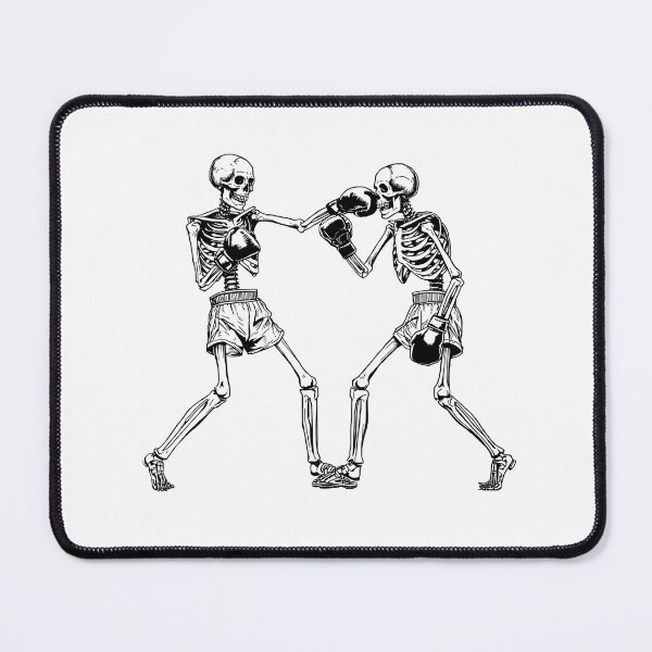 Item preview, Skeleton Boxing Match Vintage Gothic Boxing Graphic designed and sold by Kavya Art.