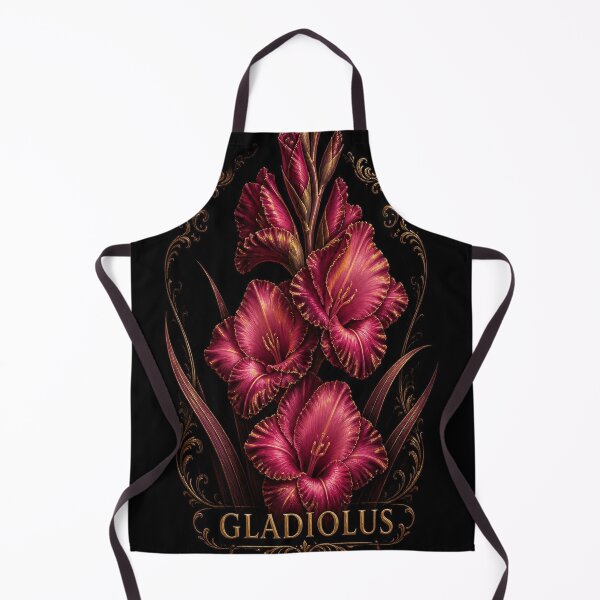 Item preview, August Birth Flower Gladiolus T-Shirt, Dark Botanical Oil Painting Tee, Moody Floral Wall Art Shirt, Gothic Flower Graphic, Dramatic Botanical Print designed and sold by SunnyDesign82.