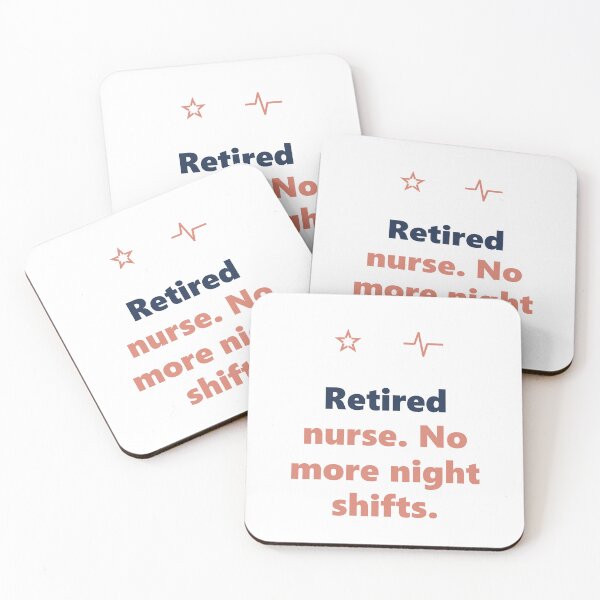 Item preview, Retired Nurse Shirt - No More Night Shifts Gift - Light Edition designed and sold by Harlo.co.