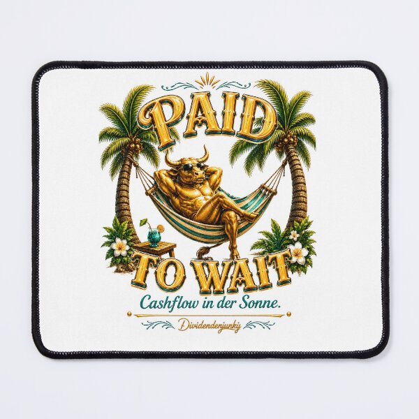 Item preview, Paid to wait designed and sold by Dividendenjunky.