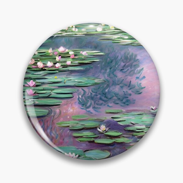 Item preview, Water Lilies: Impression of Reflections & Blossoming Surfaces (9) designed and sold by artdesignsnow.