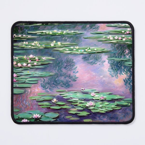 Item preview, Water Lilies: Impression of Reflections & Blossoming Surfaces (9) designed and sold by artdesignsnow.