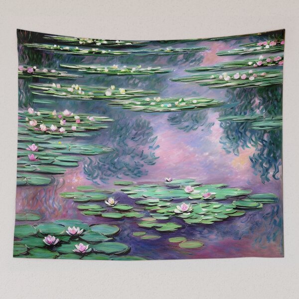 Item preview, Water Lilies: Impression of Reflections & Blossoming Surfaces (9) designed and sold by artdesignsnow.