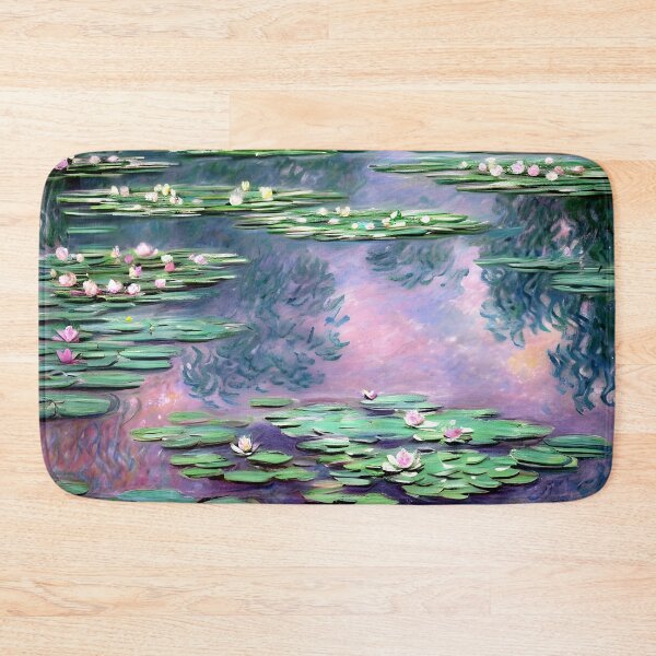 Item preview, Water Lilies: Impression of Reflections & Blossoming Surfaces (9) designed and sold by artdesignsnow.