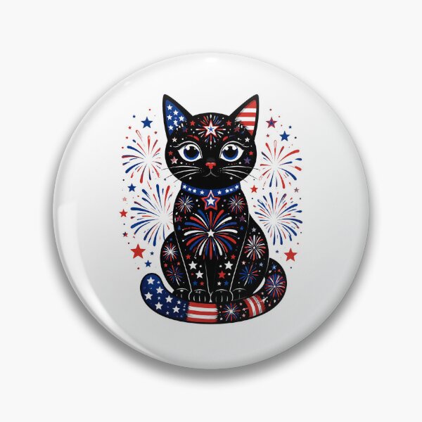 Item preview, 250th Anniversary USA 2026 American Flag Patriotic Cat designed and sold by OlakunleOloroz.
