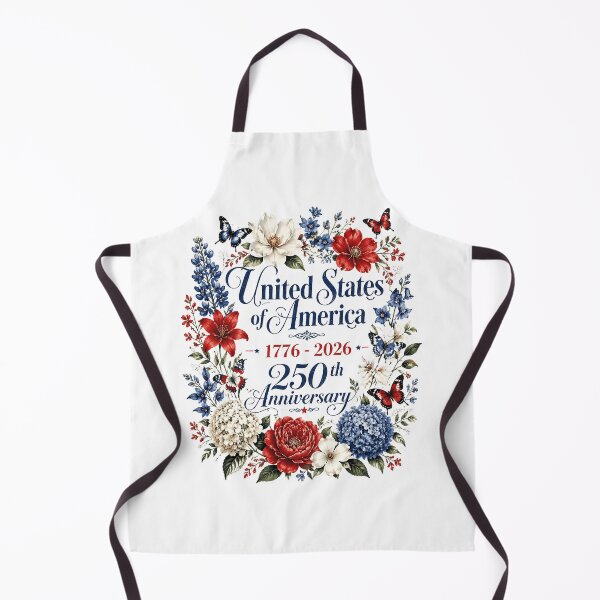 Item preview, 250th Anniversary USA Flowers 250 Years America 4th of July designed and sold by OlakunleOloroz.