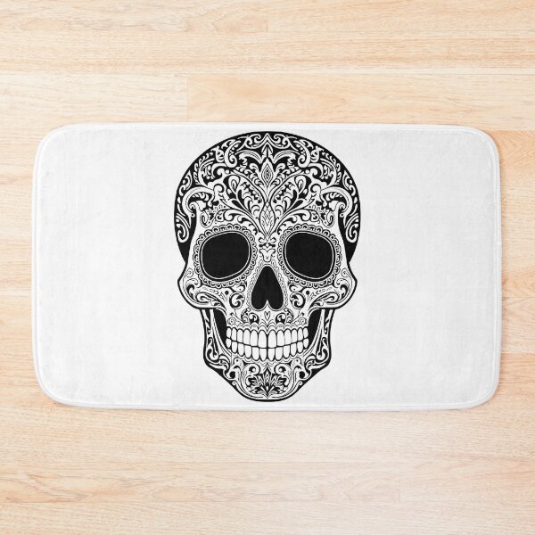 Item preview, Ornate Gothic Skull with Floral Filigree Vintage Line Art T-Shirt designed and sold by Kavya Art.