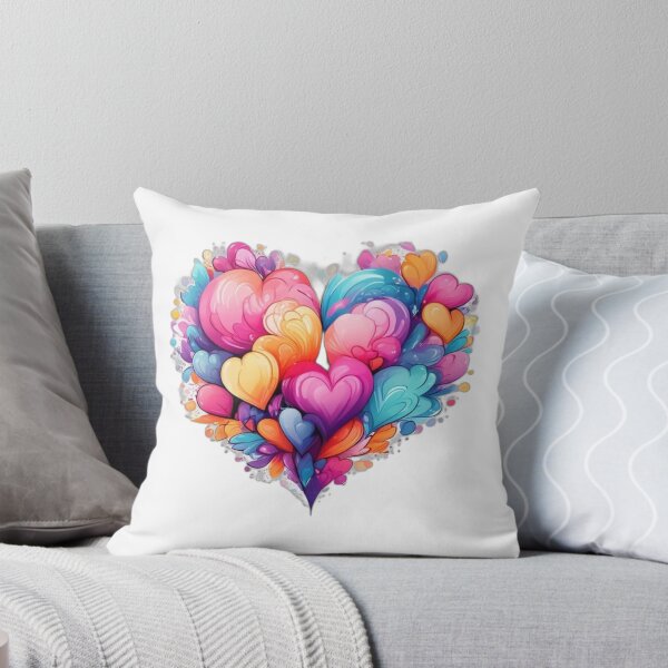 Item preview, Vivid Illustration of Pastel Heart Aesthetic designed and sold by Shadow-Stone.