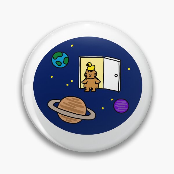 Item preview, a Cat and a Duck sitting on the door in the universe designed and sold by superbaechoo.