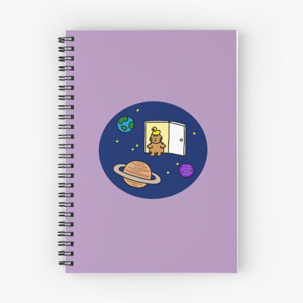 Item preview, a Cat and a Duck sitting on the door in the universe designed and sold by superbaechoo.