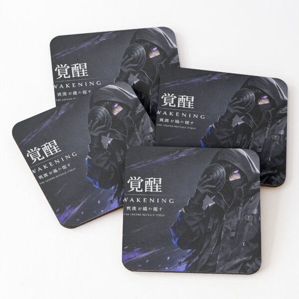 Item preview, Dark sci-fi Assassin -Awakening Japanese Kanji designed and sold by Thinkkkr11cut.