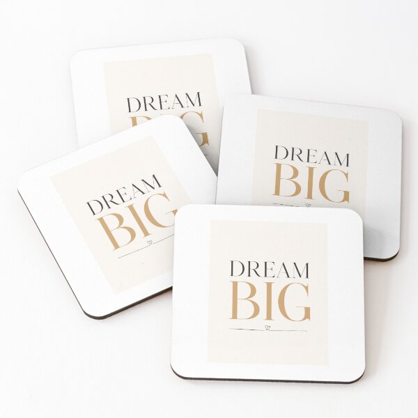 Item preview, Dream Big – Elegant Minimalist Typography Wall Art designed and sold by FAZ-DESIGNS.