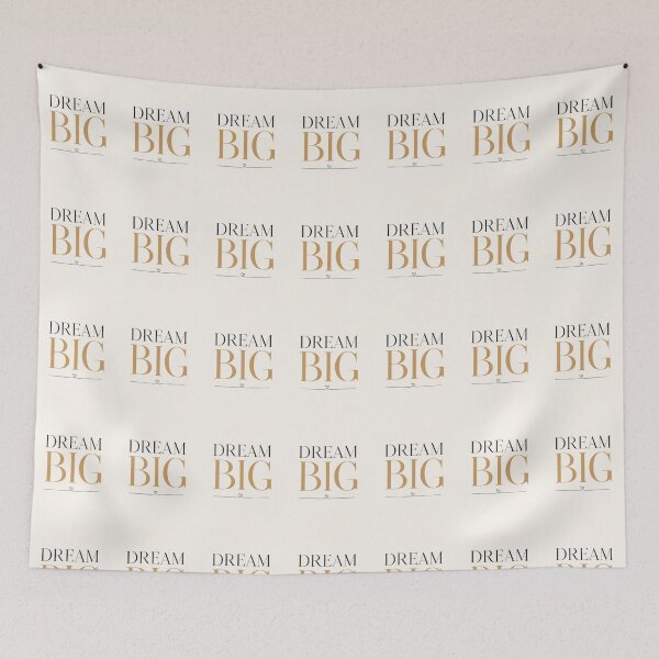 Item preview, Dream Big – Elegant Minimalist Typography Wall Art designed and sold by FAZ-DESIGNS.