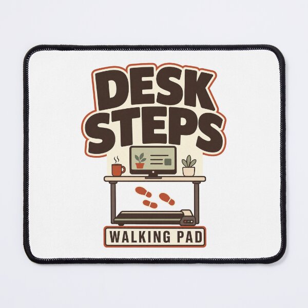 Item preview, Desk Steps Treadmill Humor designed and sold by pirminio.