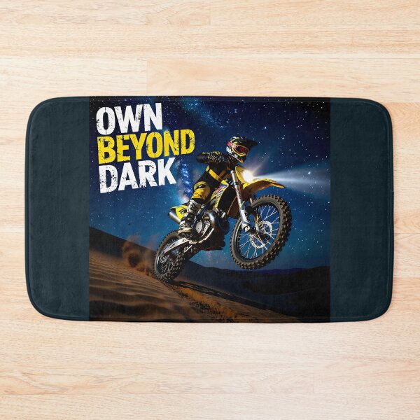 Item preview, Night Motocross Desert Dune Poster | Starry Sky Dirt Bike Wall Art & Adventure Club Decor designed and sold by Creative-RE.
