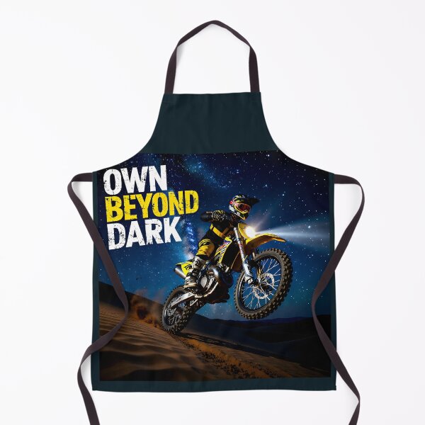 Item preview, Night Motocross Desert Dune Poster | Starry Sky Dirt Bike Wall Art & Adventure Club Decor designed and sold by Creative-RE.