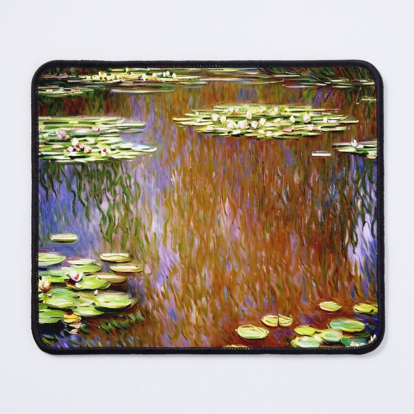 Item preview, Water Lilies: Impression of Reflections & Blossoming Surfaces (10) designed and sold by artdesignsnow.