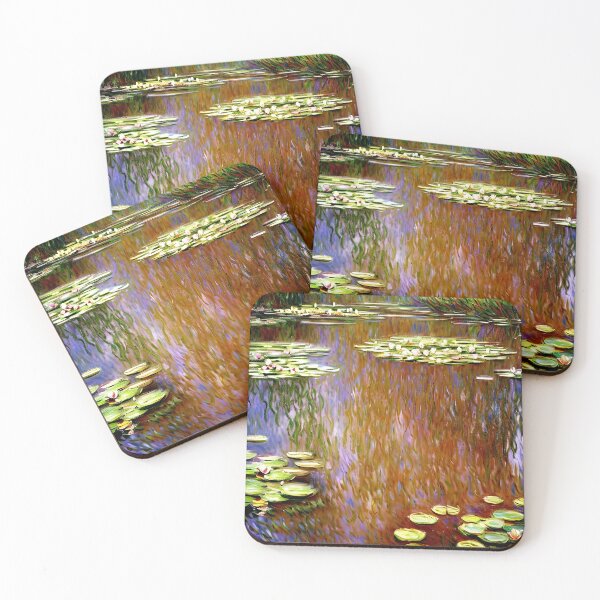 Item preview, Water Lilies: Impression of Reflections & Blossoming Surfaces (10) designed and sold by artdesignsnow.