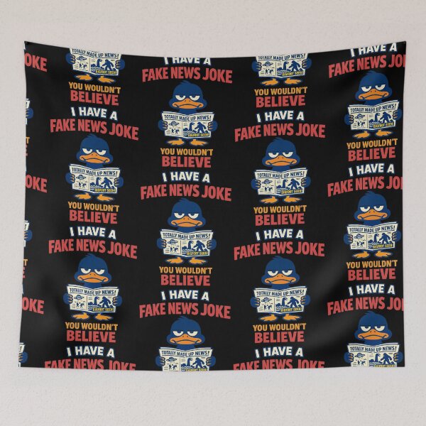 Item preview, I Have A Fake News Joke You Wouldn't Believe Funny Duck Design designed and sold by TeeTimeTreasure.
