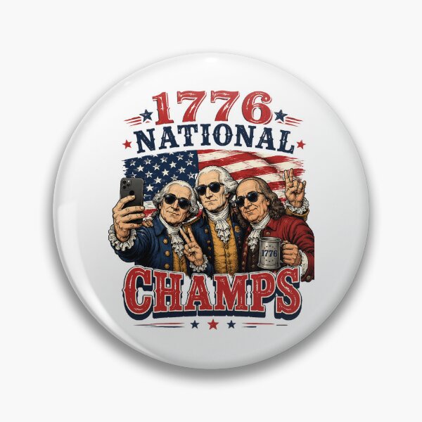 Item preview, 1776 National Champs Funny Patriotic America Founding Father designed and sold by OlakunleOloroz.