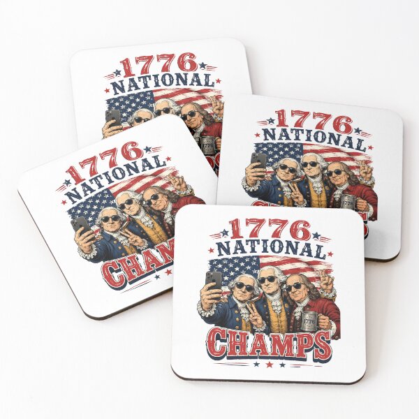 Item preview, 1776 National Champs Funny Patriotic America Founding Father designed and sold by OlakunleOloroz.