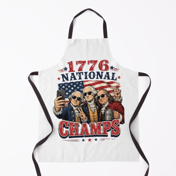Item preview, 1776 National Champs Funny Patriotic America Founding Father designed and sold by OlakunleOloroz.