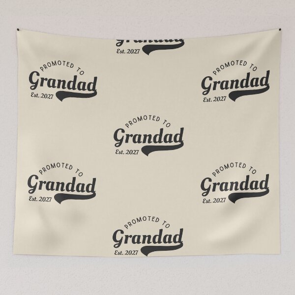 Item preview, Promoted to Grandad 2027 designed and sold by sydney-syder.